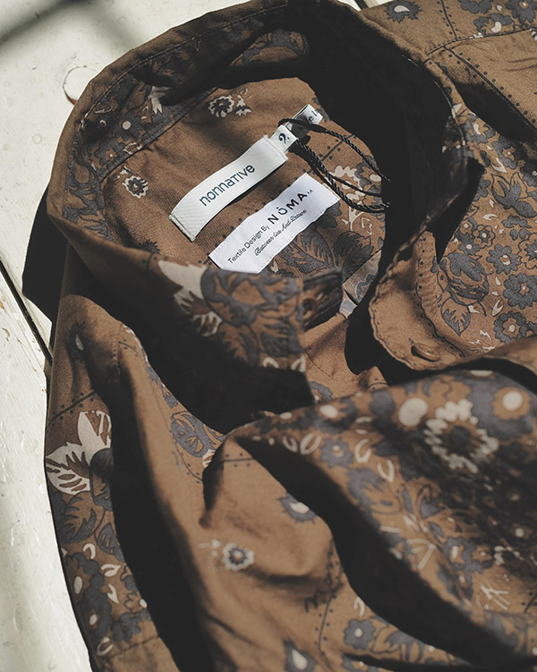 nonnative】 ようやく届いた<NOMA t.d.>のバンダナ柄ボタン nonnative】 ようやく届いた<NOMA t.d.>のバンダナ柄ボタン
