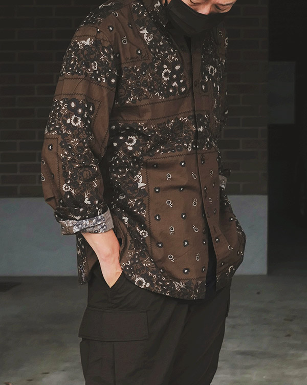 nonnative】 ようやく届いた＜NOMA t.d.＞のバンダナ柄ボタンダウン 
