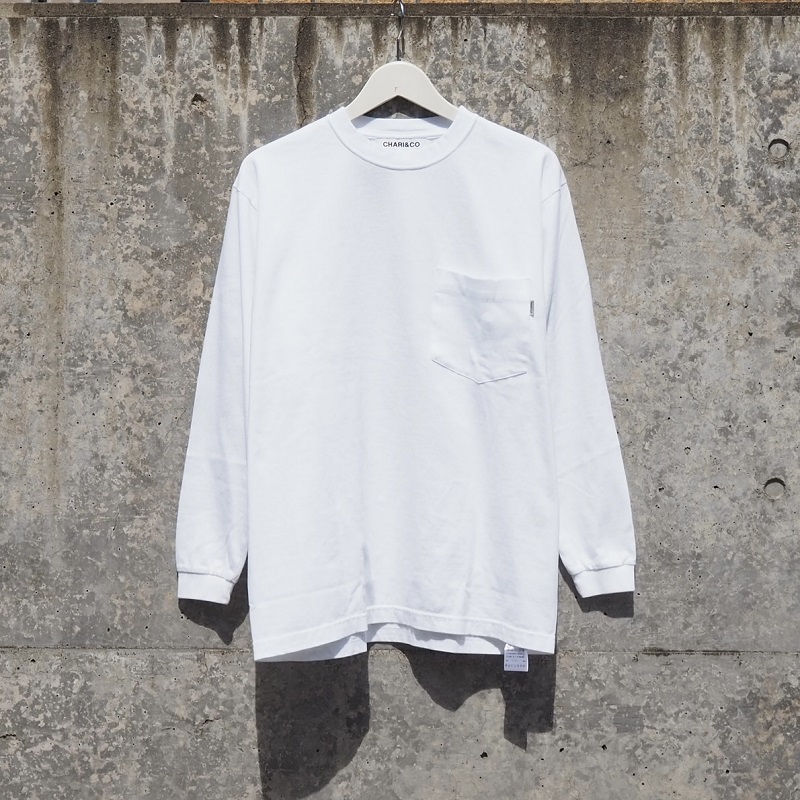 CHARI & CO "BACK NUMBER L/S PKT TEE"