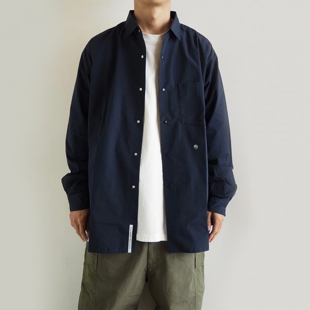 nanamica】Regular Collar Wind Shirt . ナナミカのシャツ、その2
