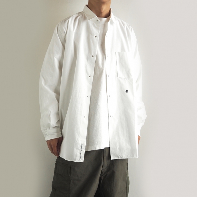 nanamica】Regular Collar Wind Shirt . ナナミカのシャツ、その2