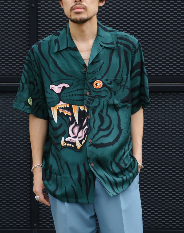 トップス wackomaria TIMLEHI 2022SS HAWAIIAN SHIRT WACKOMARIA《ワコマリア》TIM LEHI / HAWAIIAN SHIRT S/S
