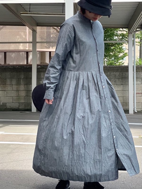 pas de calais」秋のコットンリネンワンピース | CIENTO BLOG