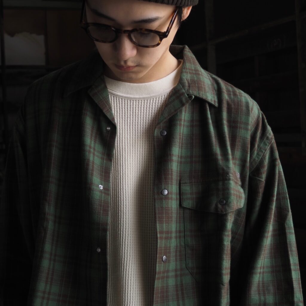 THE NORTH FACE PURPLE LABEL】- Flannel Plaid Field Shirt