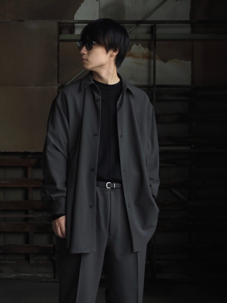 N.HOOLYWOOD】- FLARE SHIRT・BALMACAAN COAT・EASY SLACKS