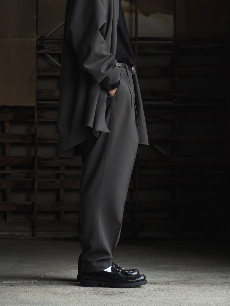 N.HOOLYWOOD】- FLARE SHIRT・BALMACAAN COAT・EASY SLACKS