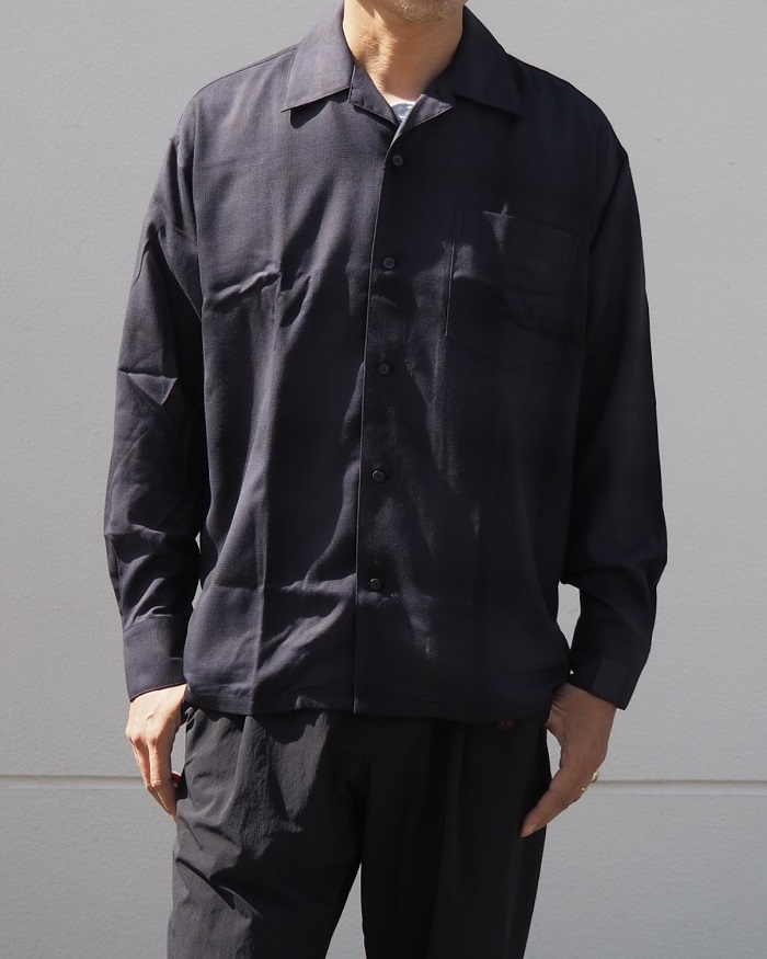 N.HOOLYWOOD 22FW NEW ARRIVAL “OPEN COLLAR SHIRT” (2222-SH06