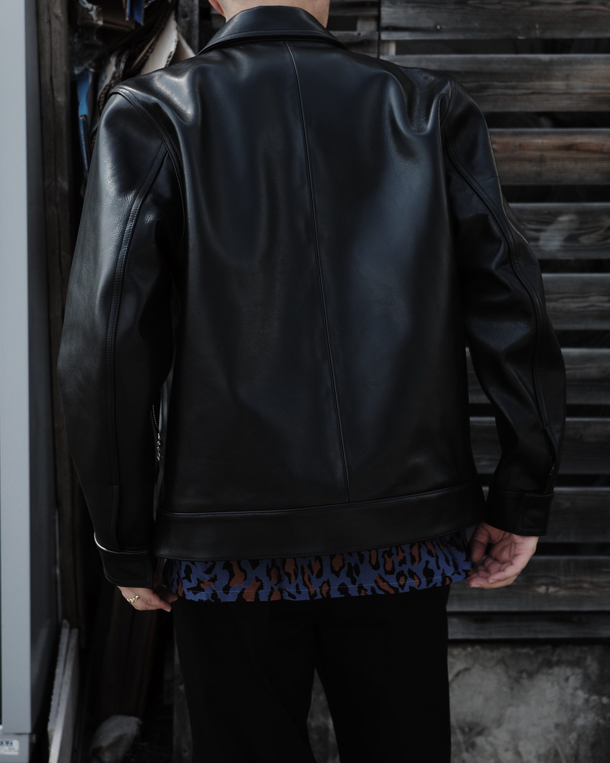 WACKO MARIA ワコマリア SINGLE RIDERS LEATHER JACKET シングルライダースレザージャケット 革ジャン 正規取扱店 公式通販 送料無料