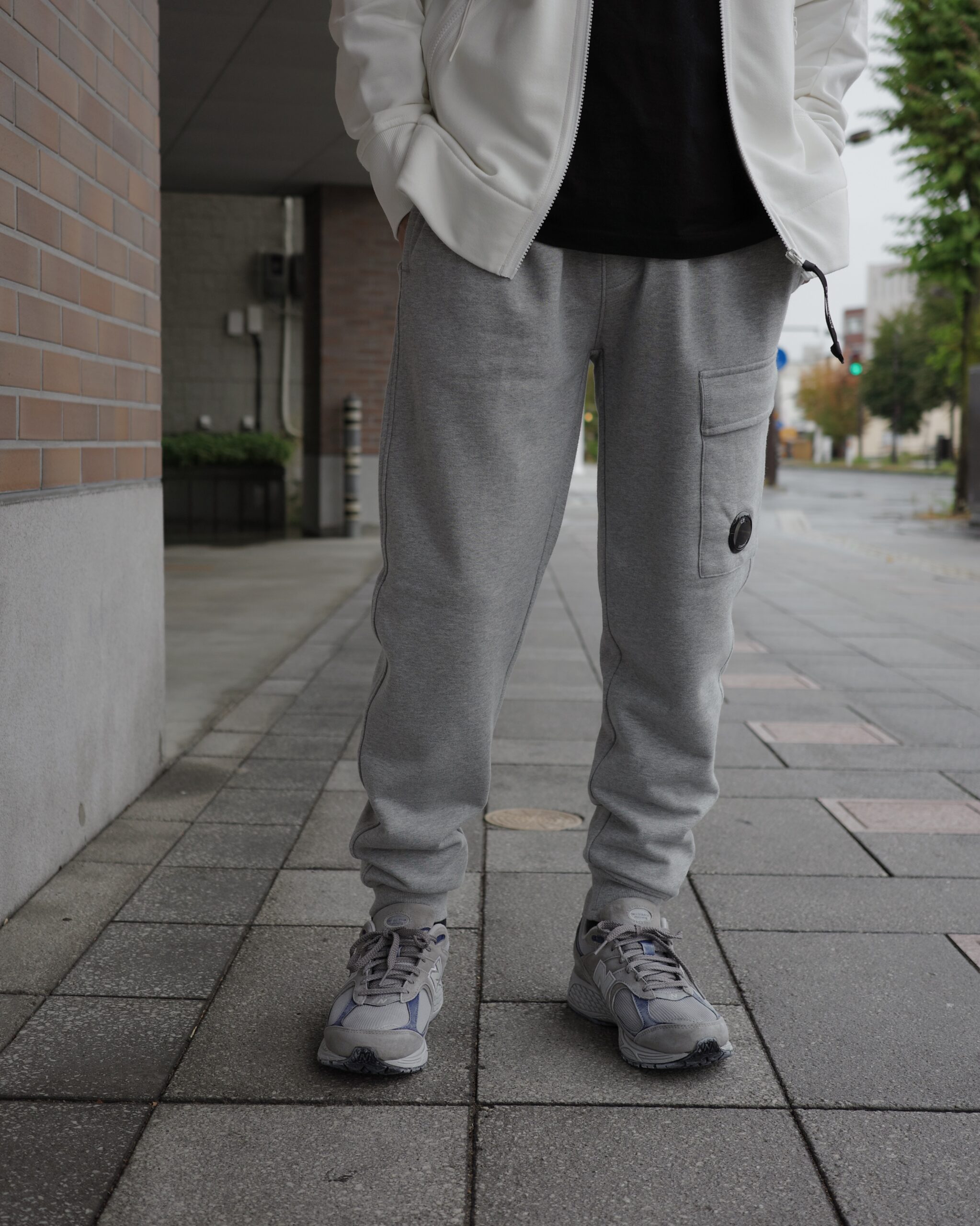 C.P. Company】DIAGONAL RAISED FLEECE TRACK PANTS | CIENTO BLOG