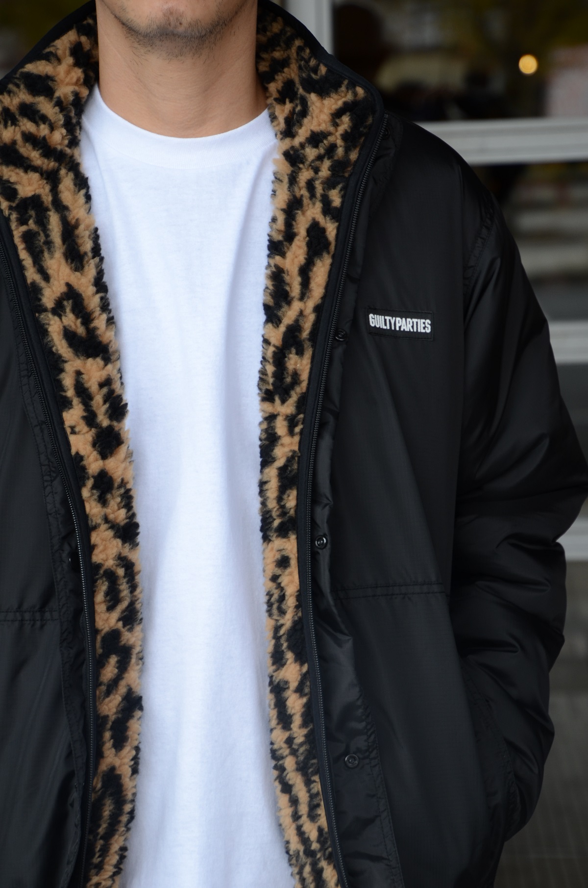 22AWKnuth Marf Boa jacket(unisex)チャコール |