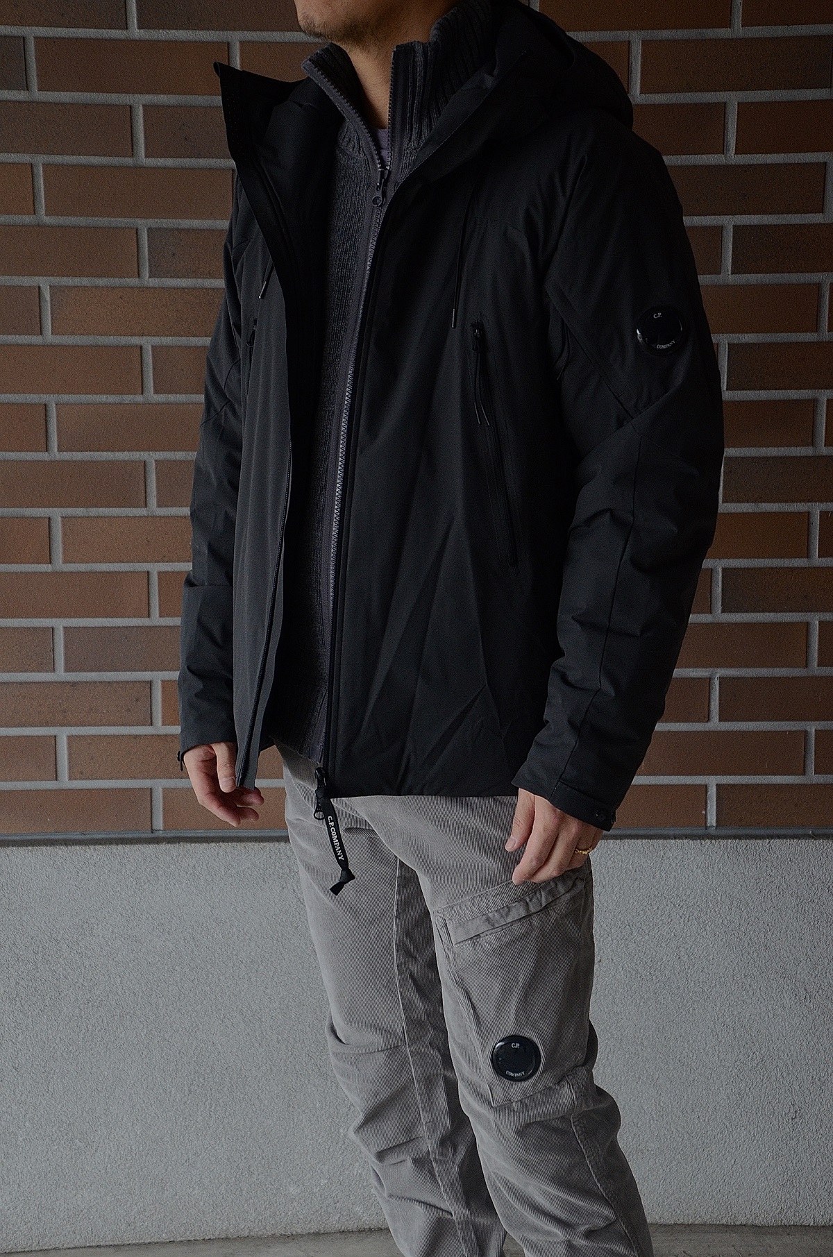C.P. COMPANY】“PRO-TEK HOOD JACKET” ”C.P. SHELL-R MIXED GOGGLE 