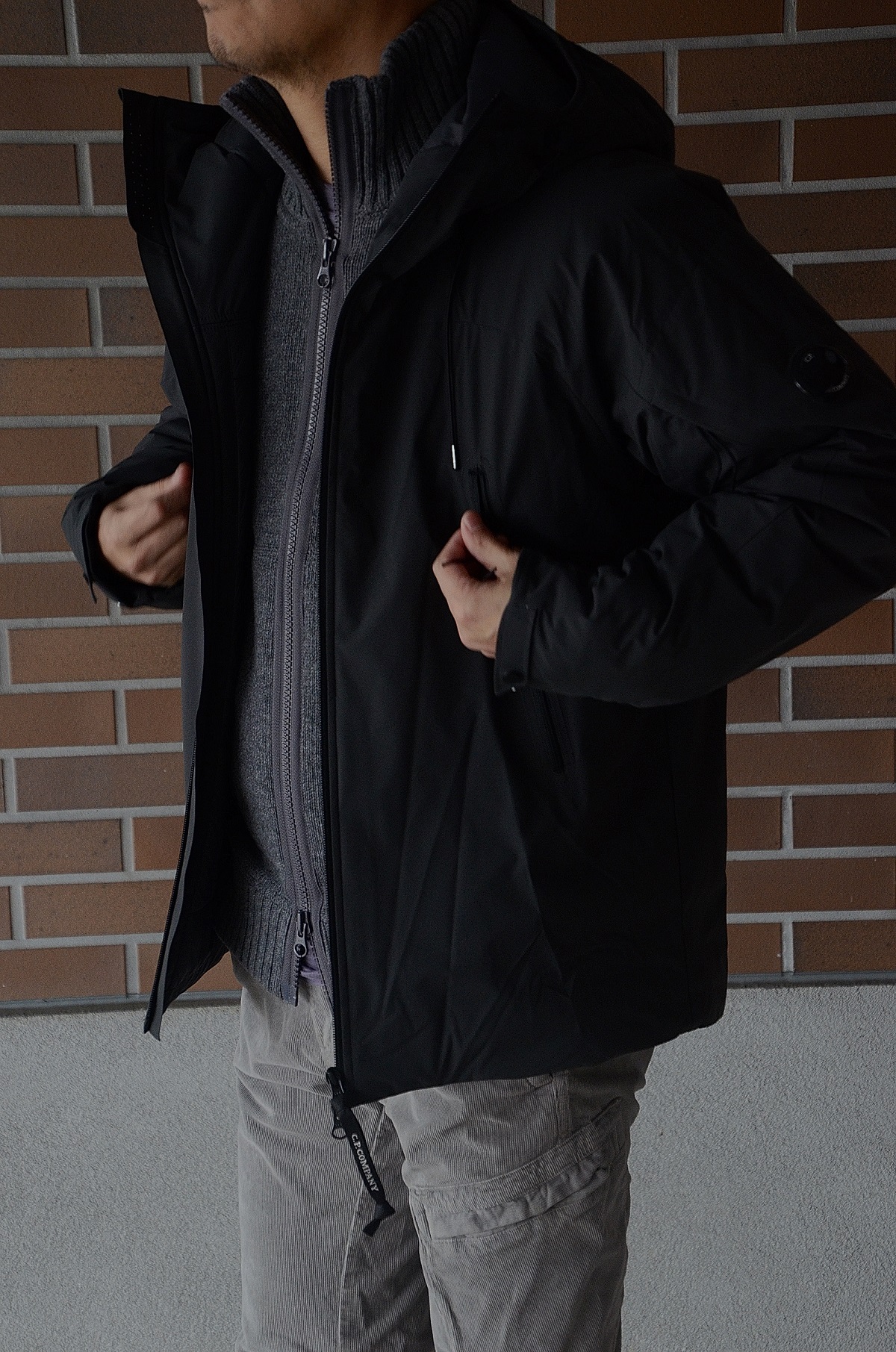 C.P. COMPANY】“PRO-TEK HOOD JACKET” ”C.P. SHELL-R MIXED GOGGLE 