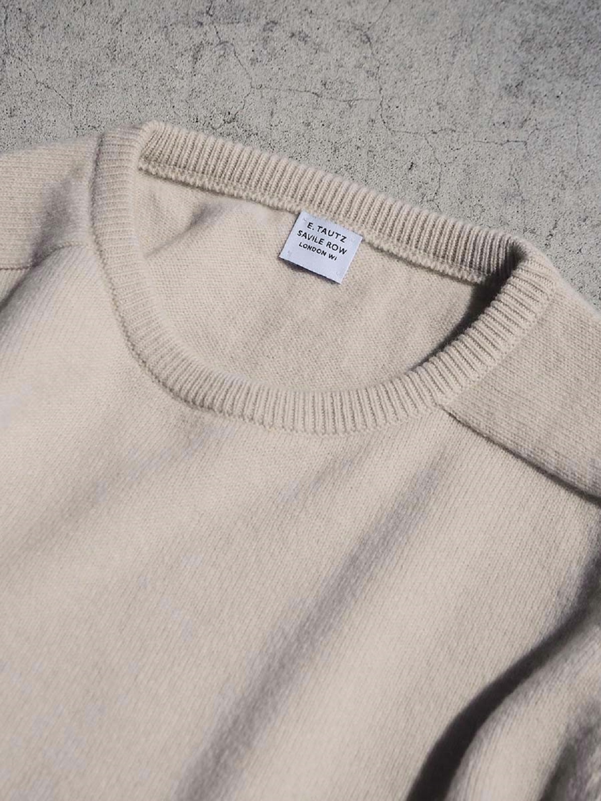 E.Tautz イートウツ CREWNECK JUMPER