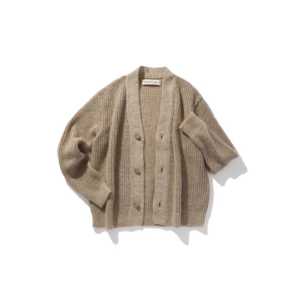 ポリプロイド　POLYPLOID カーディガン POLYPLOID ポリプロイド】 KNIT CARDIGAN 