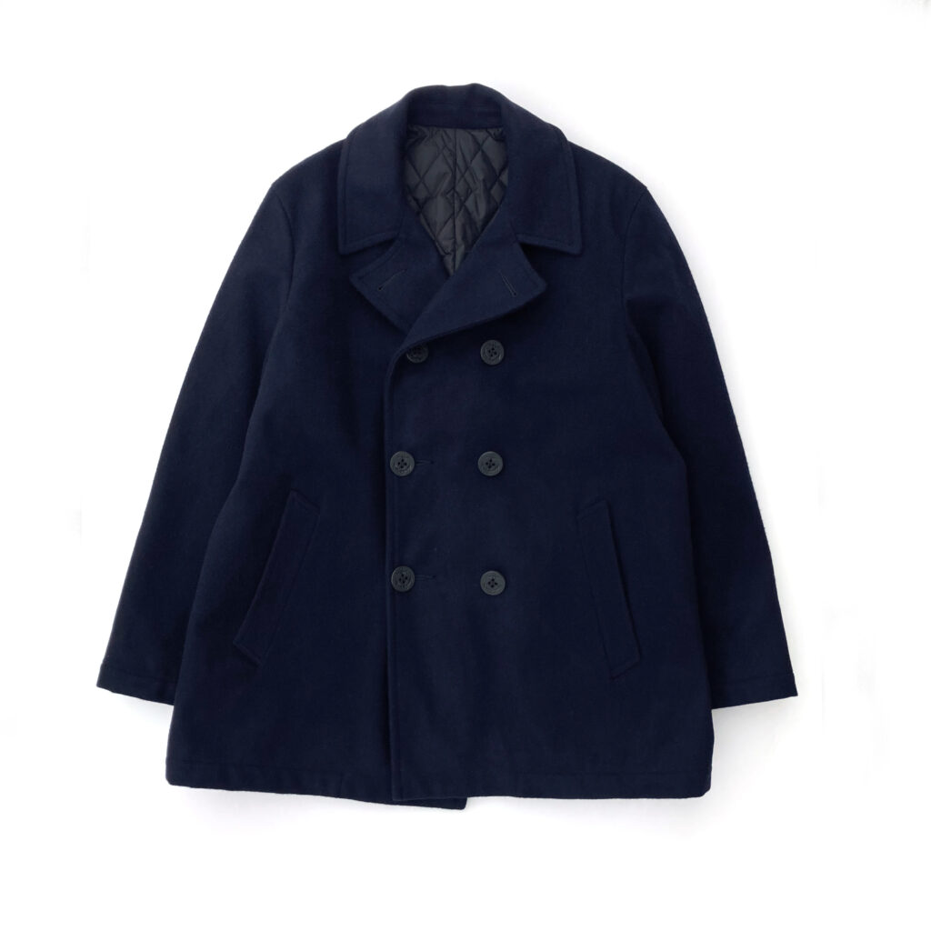 ブルーブルーのPコート、サイズ感が新鮮です。 | CIENTO BLOG