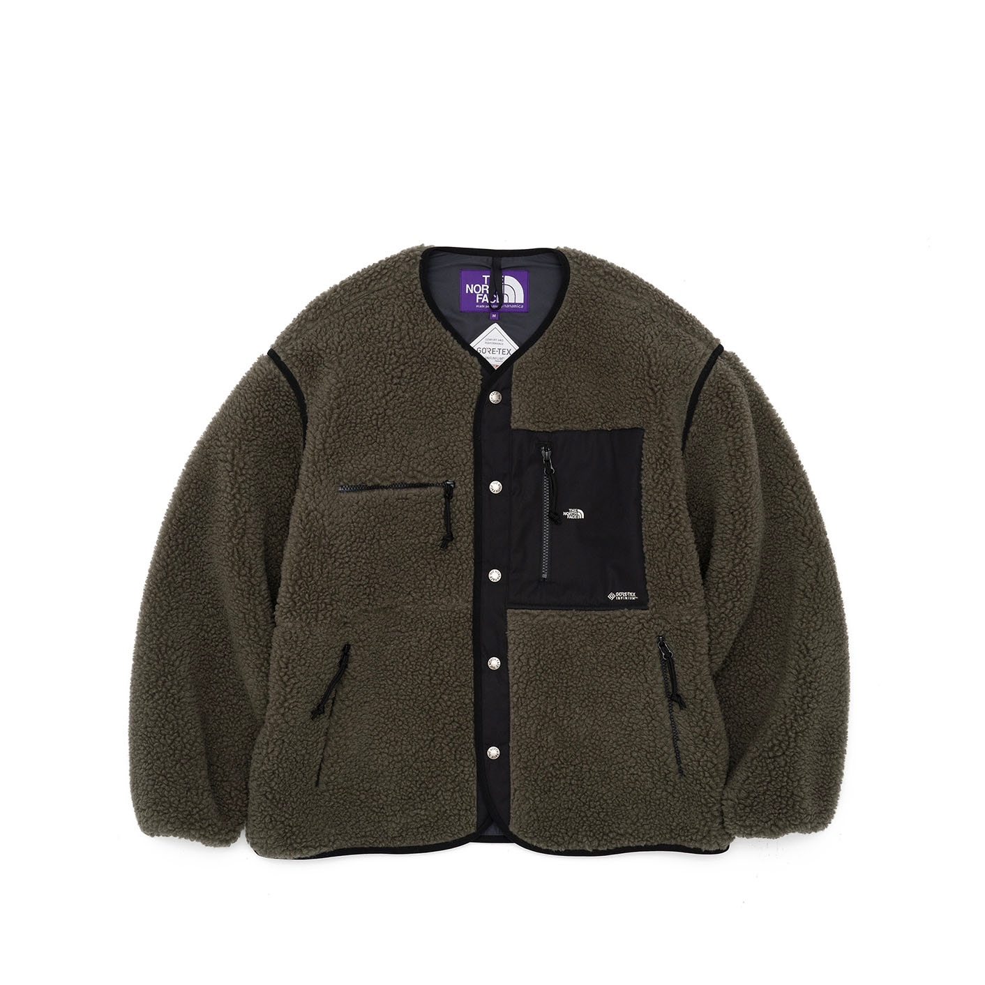 【THE NORTHFACE PURPLE LABEL】- Wool Boa Fleece Field Cardigan –