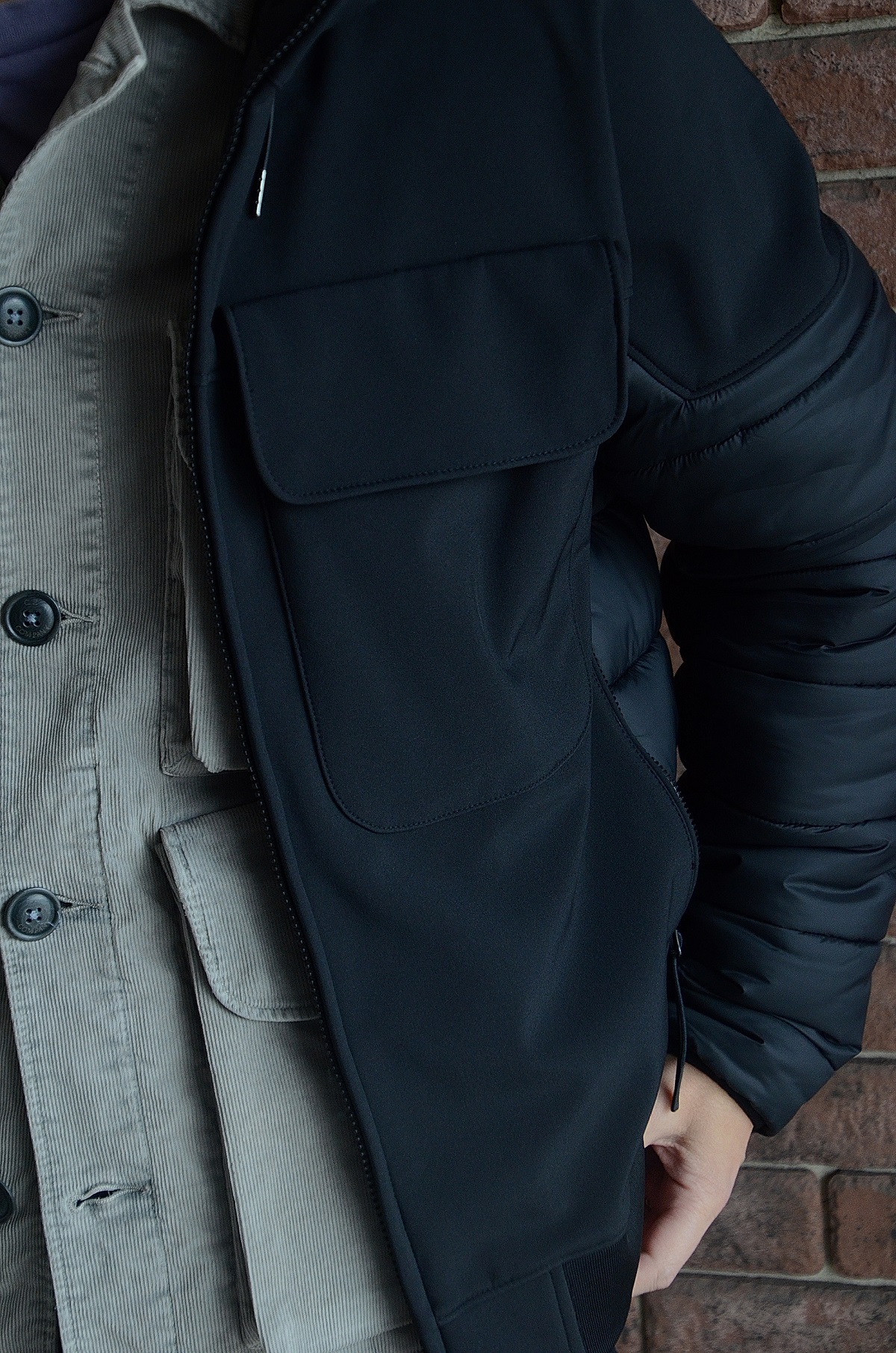 C.P. COMPANY シーピーカンパニー C.P. SHELL-R MIXED GOGGLE JACKET