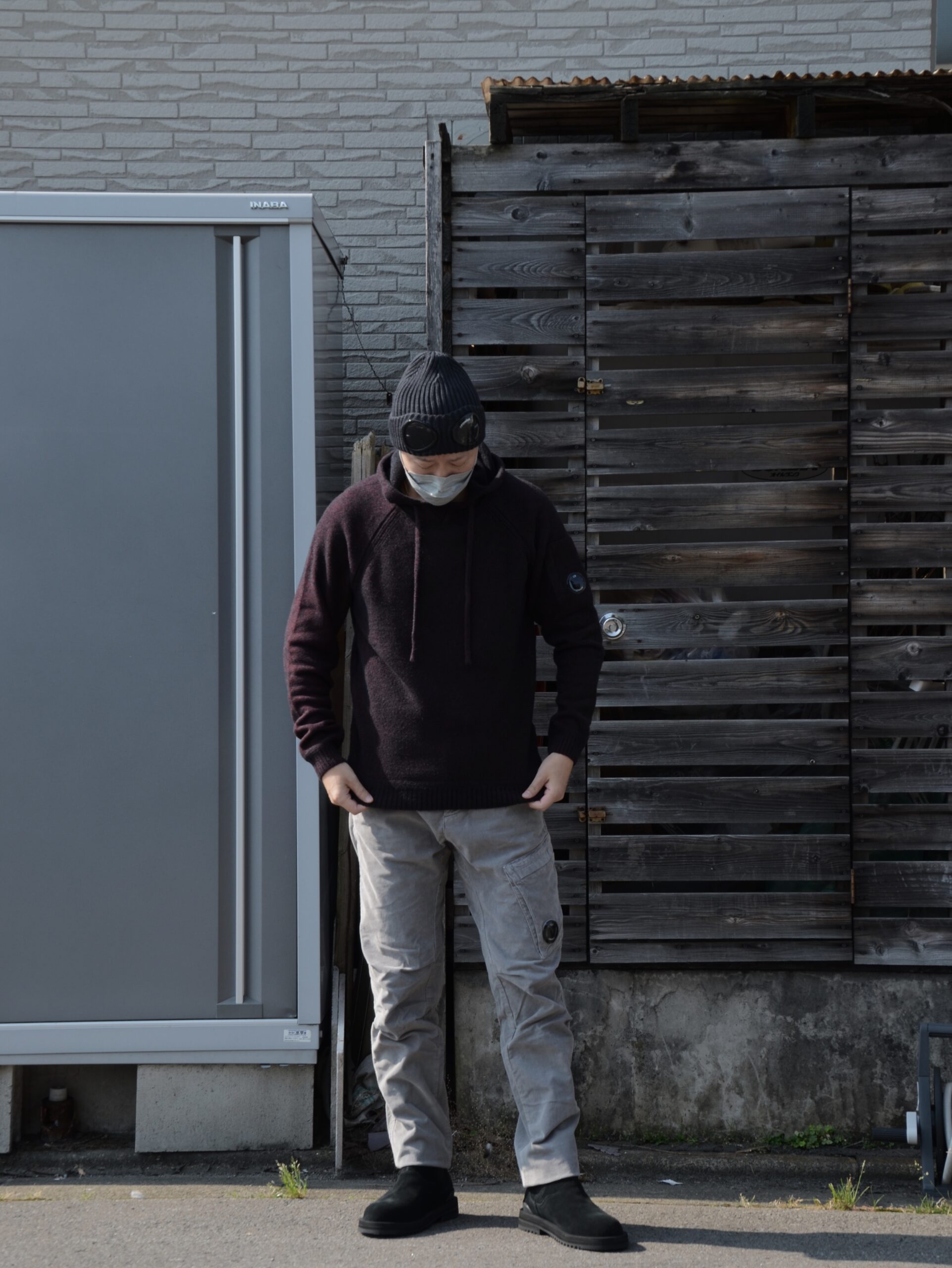 C.P. Company】FLEECE KNIT HOODIE・VELLUTO OVERSHIRT・EXTRA FINE