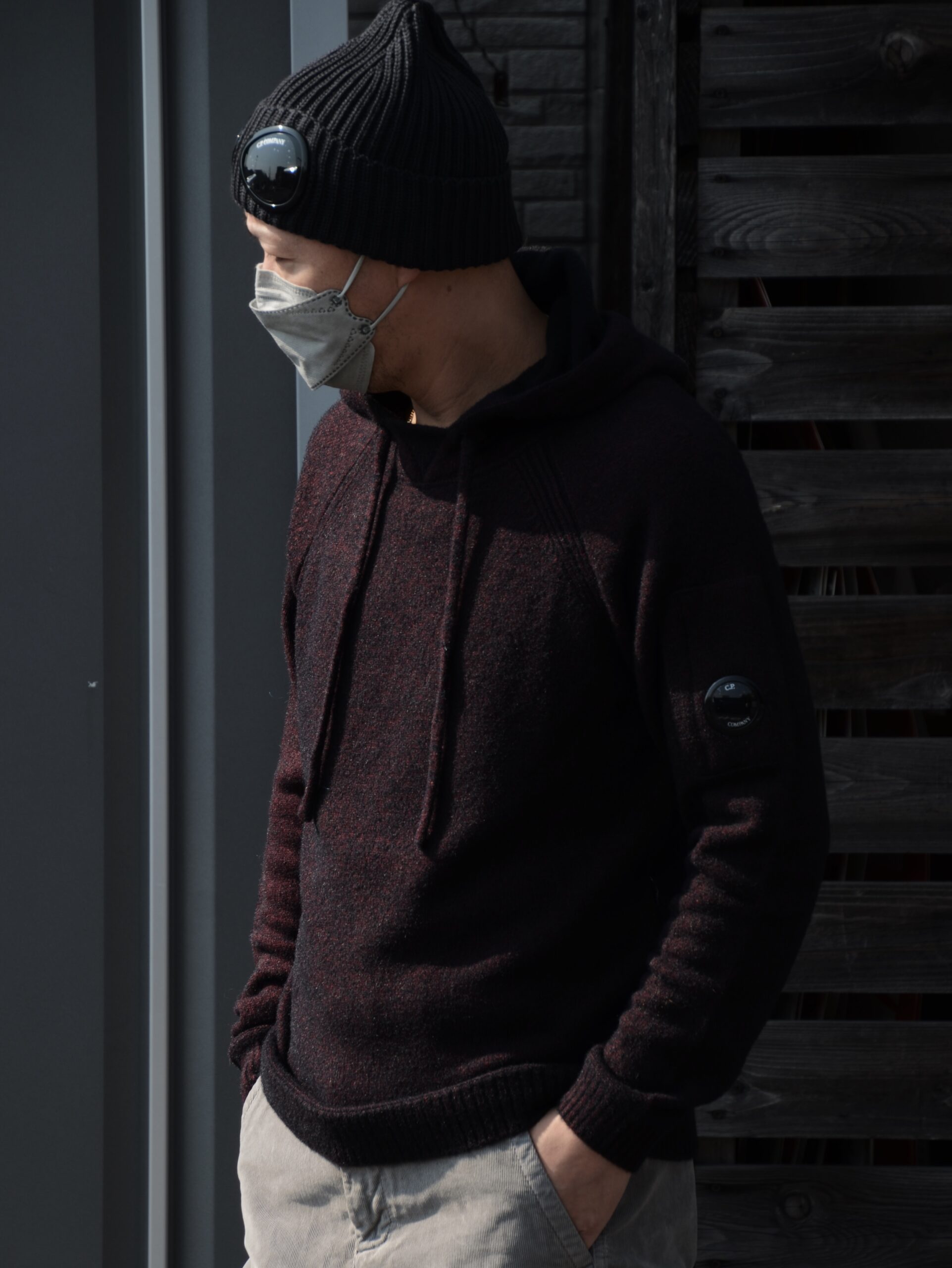 C.P. Company】FLEECE KNIT HOODIE・VELLUTO OVERSHIRT・EXTRA FINE