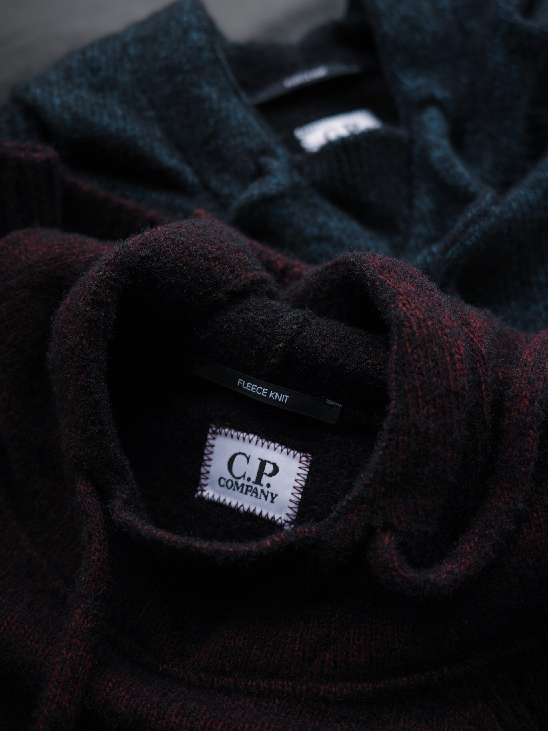 C.P. COMPANY FLEECE KNIT HOODIE シーピーカンパニー フリースニットフーディ 正規取扱店 公式通販 送料無料