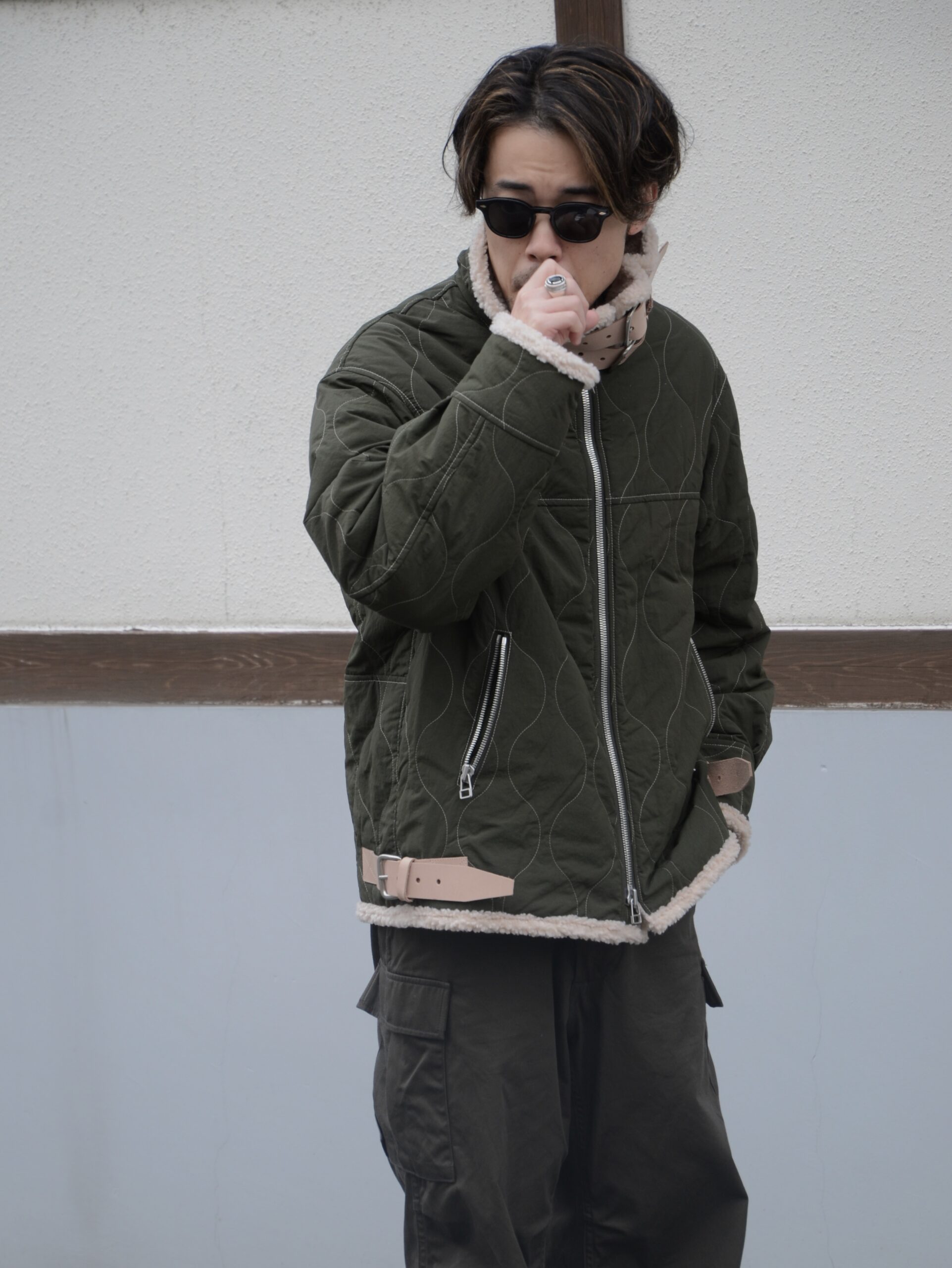 Name. QUILT BOMBER JACKET ネーム キルトボンバージャケット 正規取扱店 公式通販 送料無料