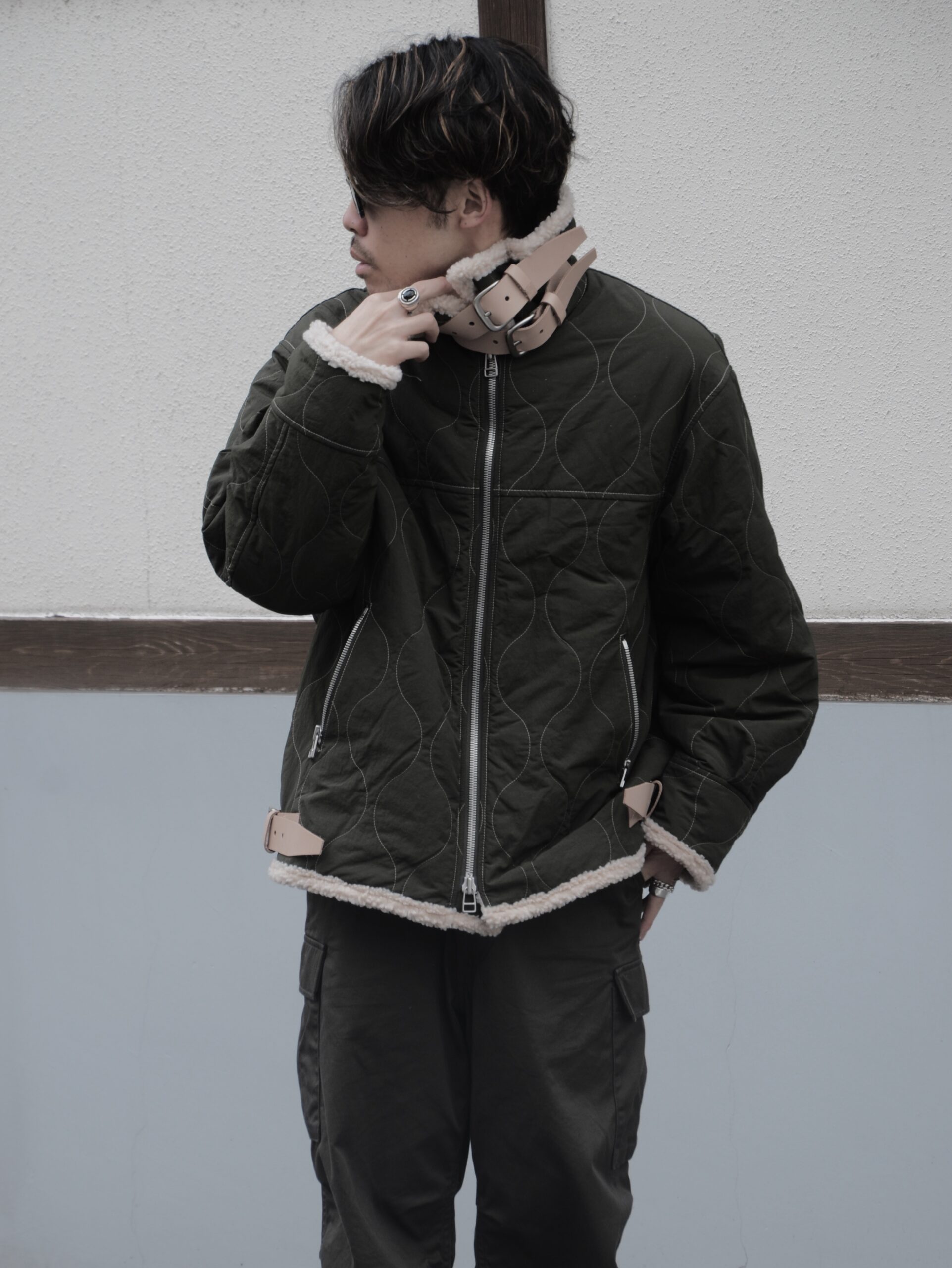 Name. QUILT BOMBER JACKET ネーム キルトボンバージャケット 正規取扱店 公式通販 送料無料