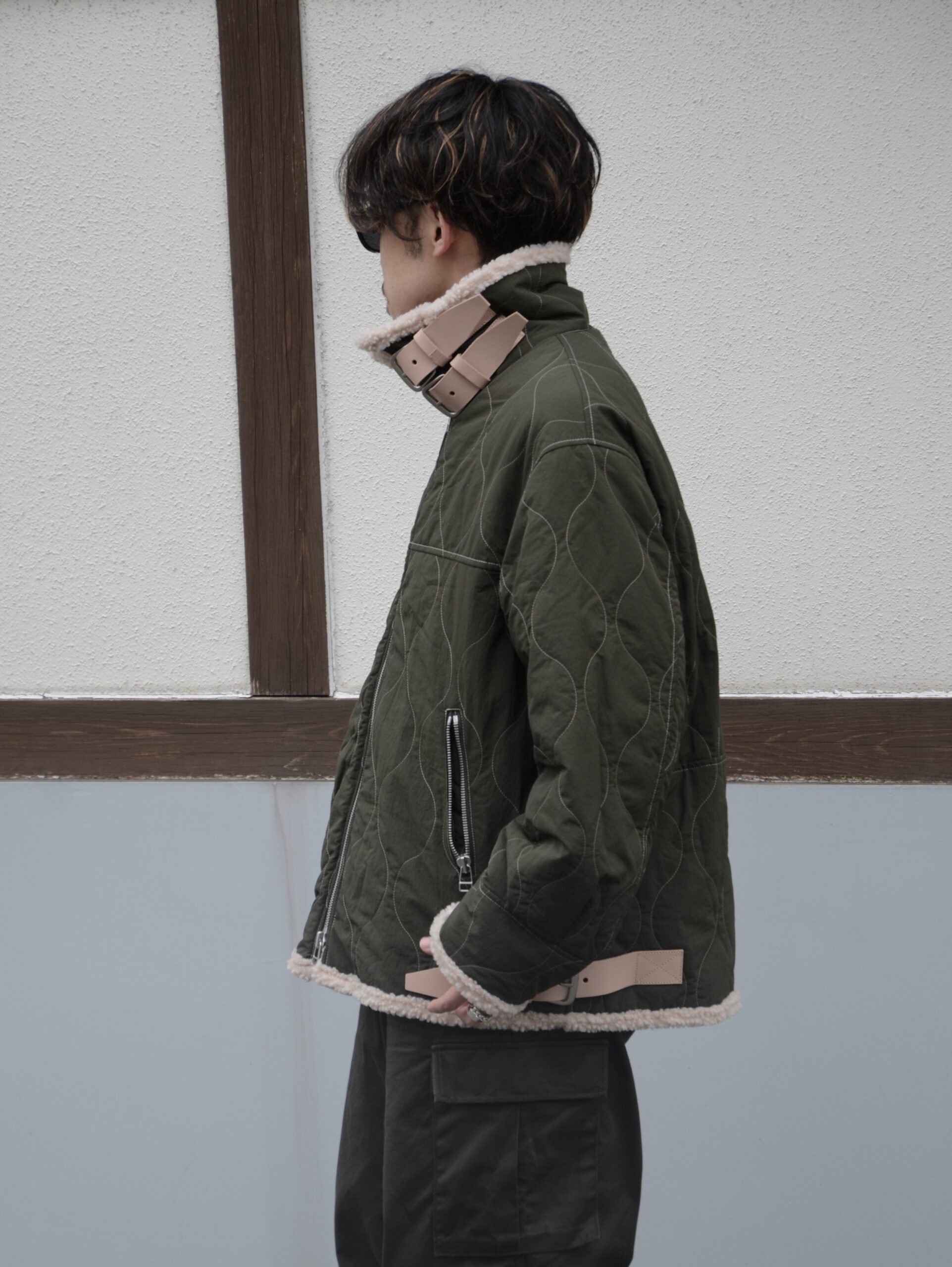 Name. QUILT BOMBER JACKET ネーム キルトボンバージャケット 正規取扱店 公式通販 送料無料