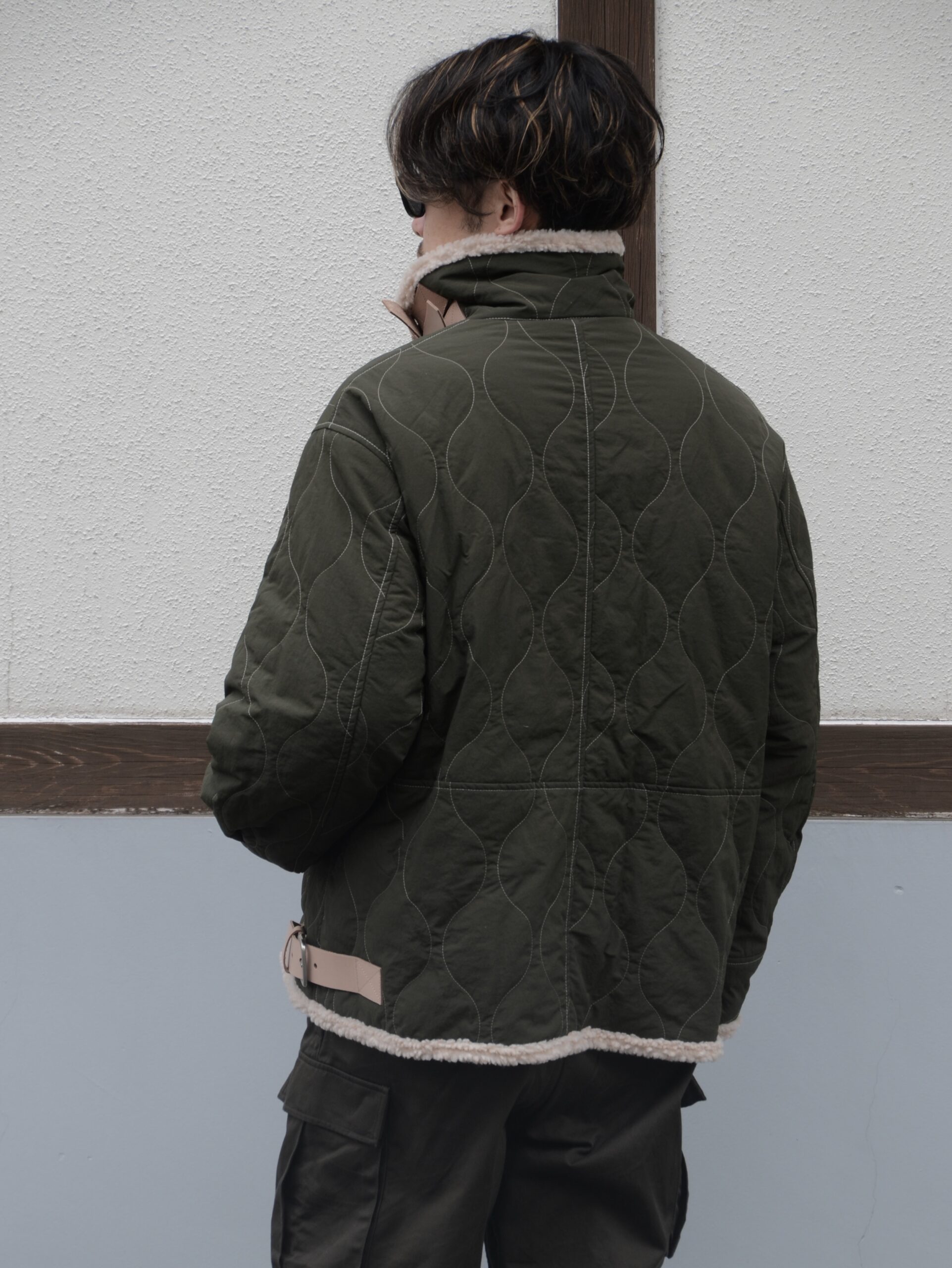 Name. QUILT BOMBER JACKET ネーム キルトボンバージャケット 正規取扱店 公式通販 送料無料