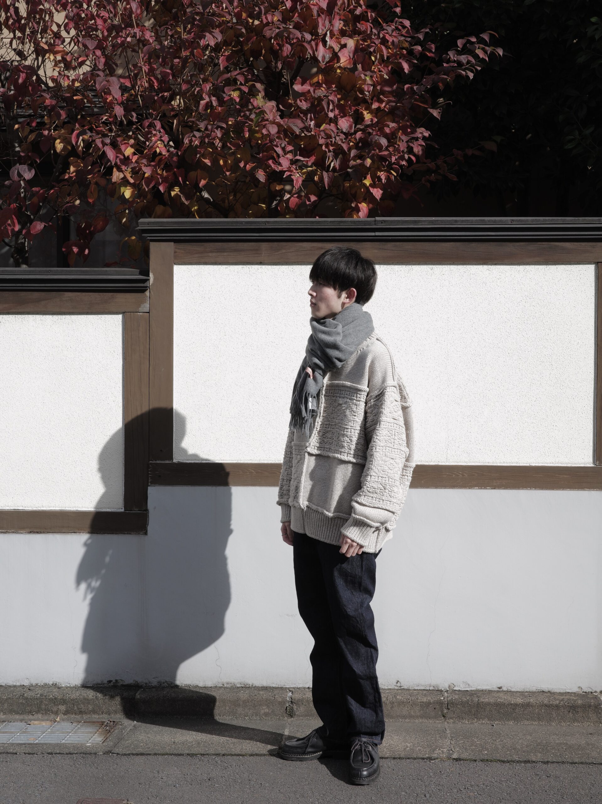 Name.】PATCHWORK KNIT SWEATER | CIENTO BLOG