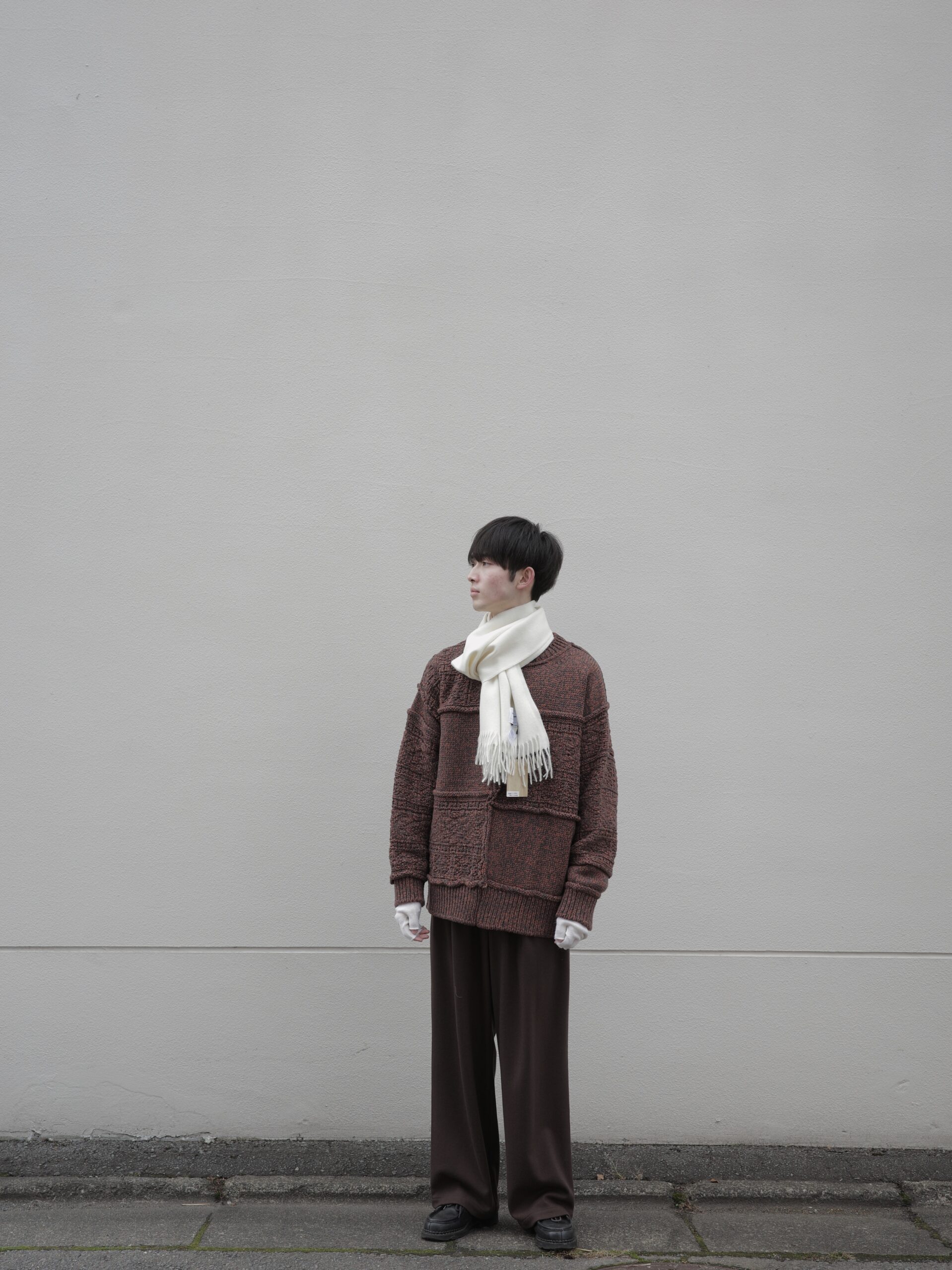 Name.】PATCHWORK KNIT SWEATER | CIENTO BLOG