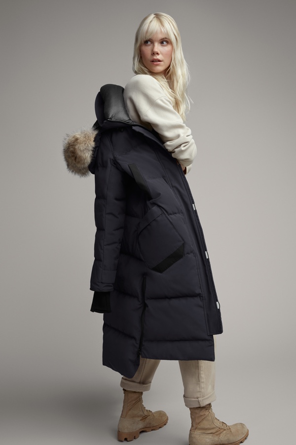 CANADA GOOSE」ロング丈の“ALDRIDGE PARKA BLACK LABEL