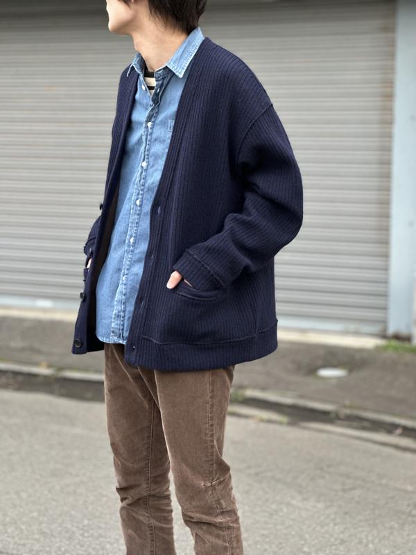 快適なカーディガンを３ブランドから。「BLUE BLUE JAPAN」,「MR.OLIVE」,「Acne Studios」