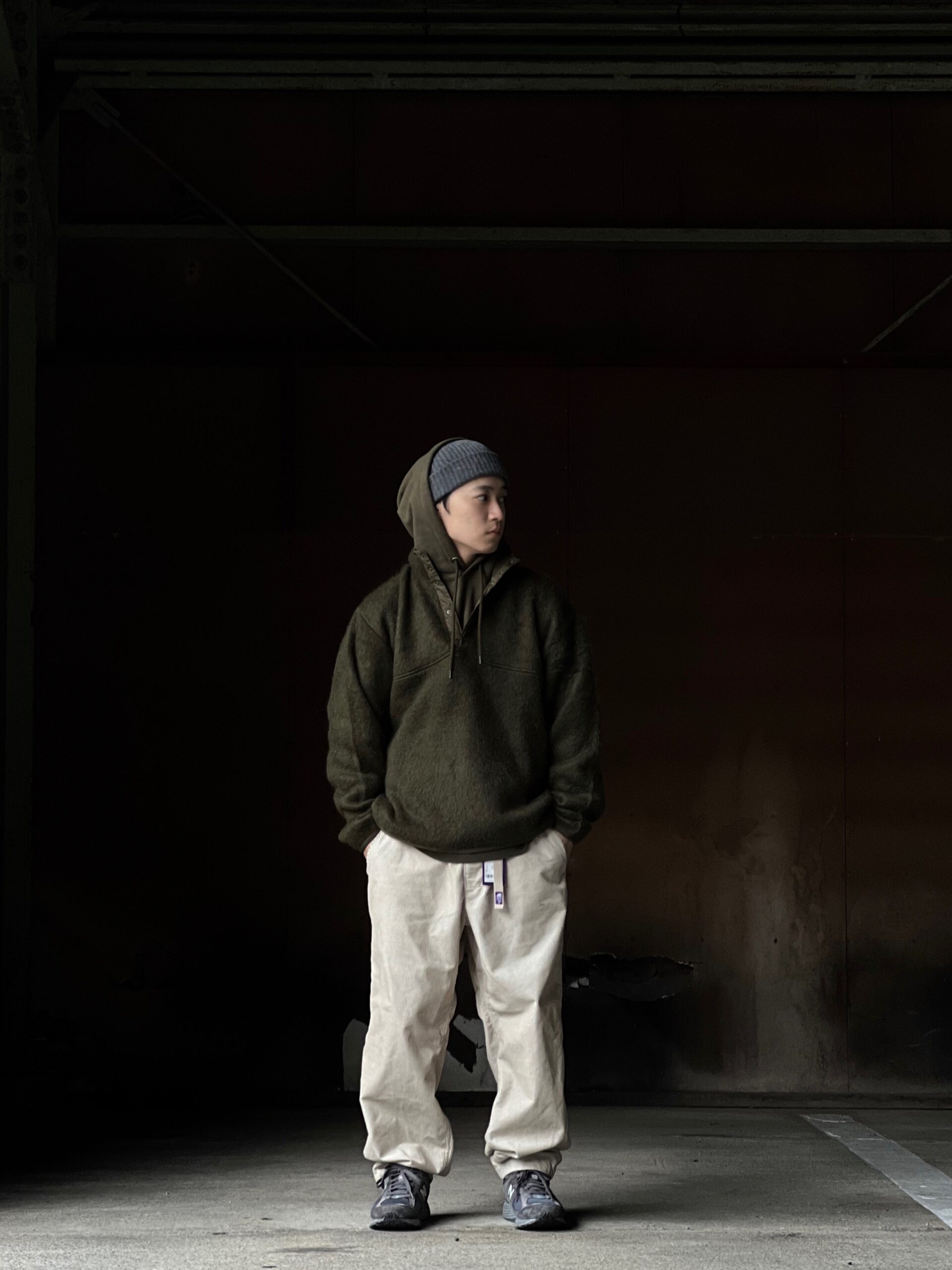 THE NORTH FACE PURPLE LABEL・nanamica】- Hooded Pullover Sweat