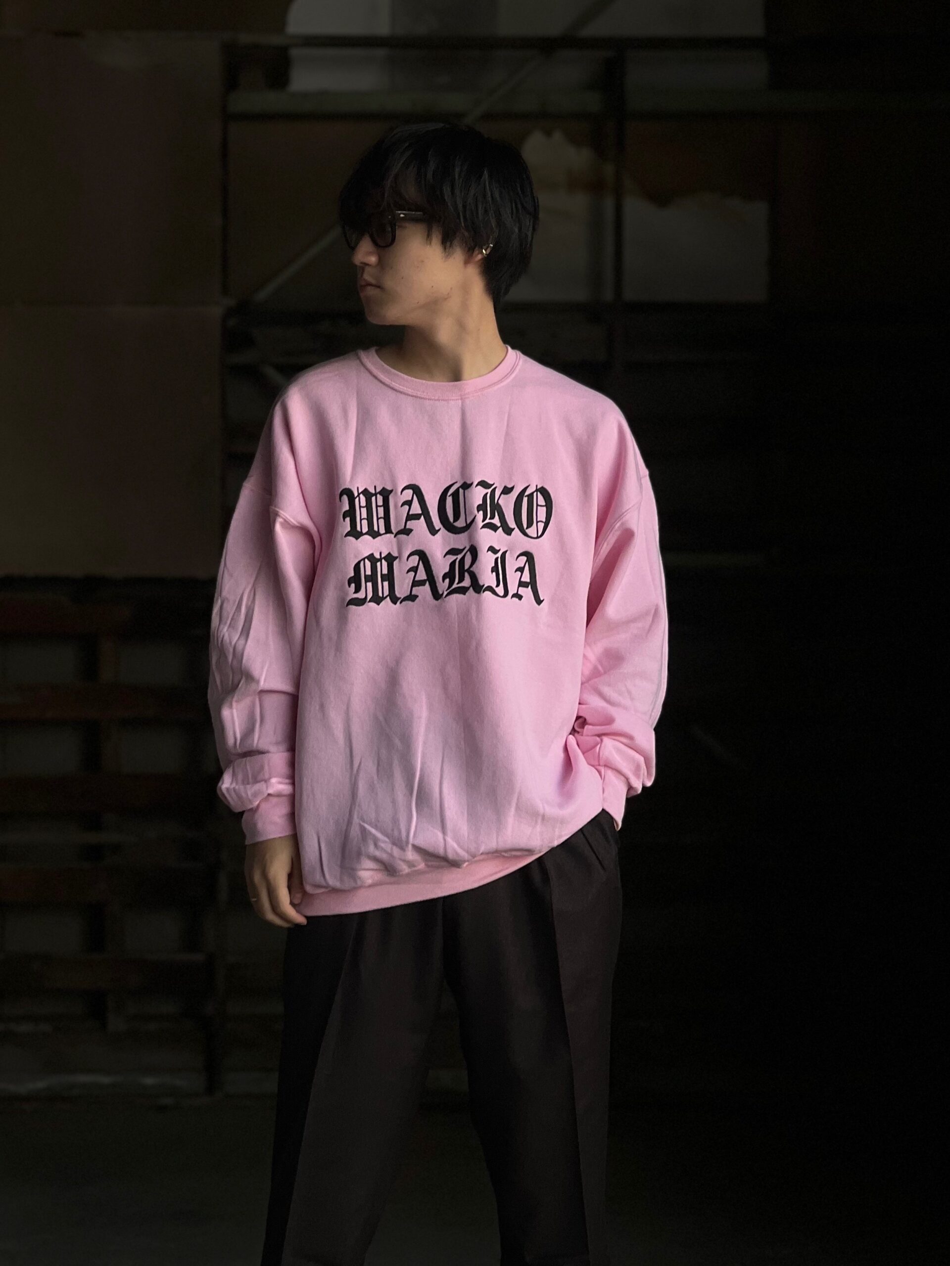 WACKO MARIA】- CREW NECK SWEAT SHIRT・TIM LEHI HAWAIIAN