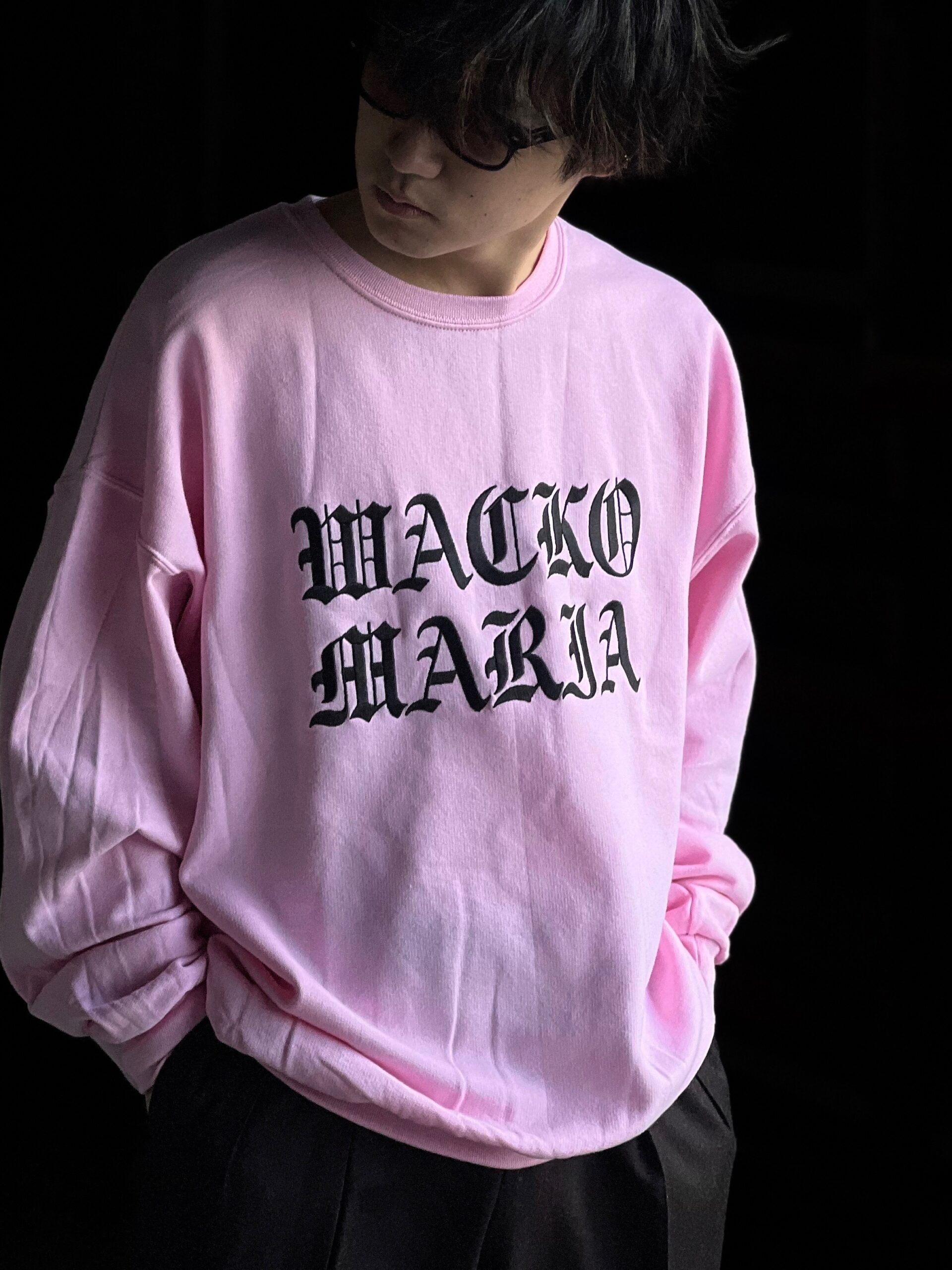 WACKO MARIA】- CREW NECK SWEAT SHIRT・TIM LEHI HAWAIIAN WACKO MARIA】- CREW NECK SWEAT SHIRT・TIM LEHI HAWAIIAN