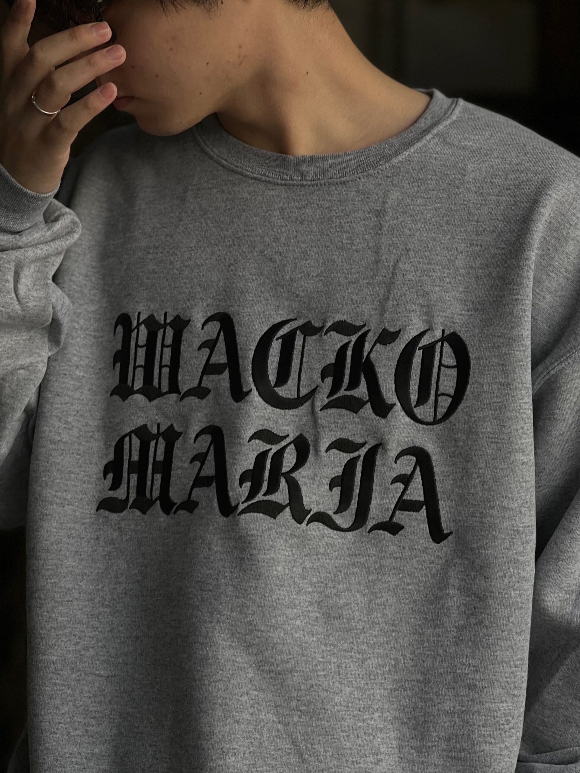 WACKO MARIA】- CREW NECK SWEAT SHIRT・TIM LEHI HAWAIIAN