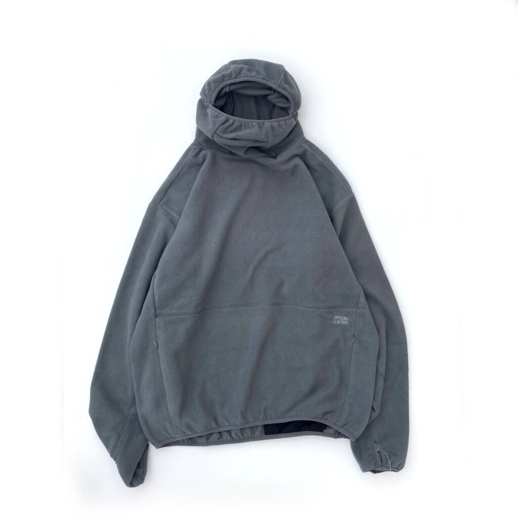 フィッシングウェア アブガルシア バラクラバフーディー XL グレー パーカー AbuGarcia⁄アブ ガルシア FLEECE BARACLAVA HOODIE バラクラバ フリースパーカー メンズ レディース