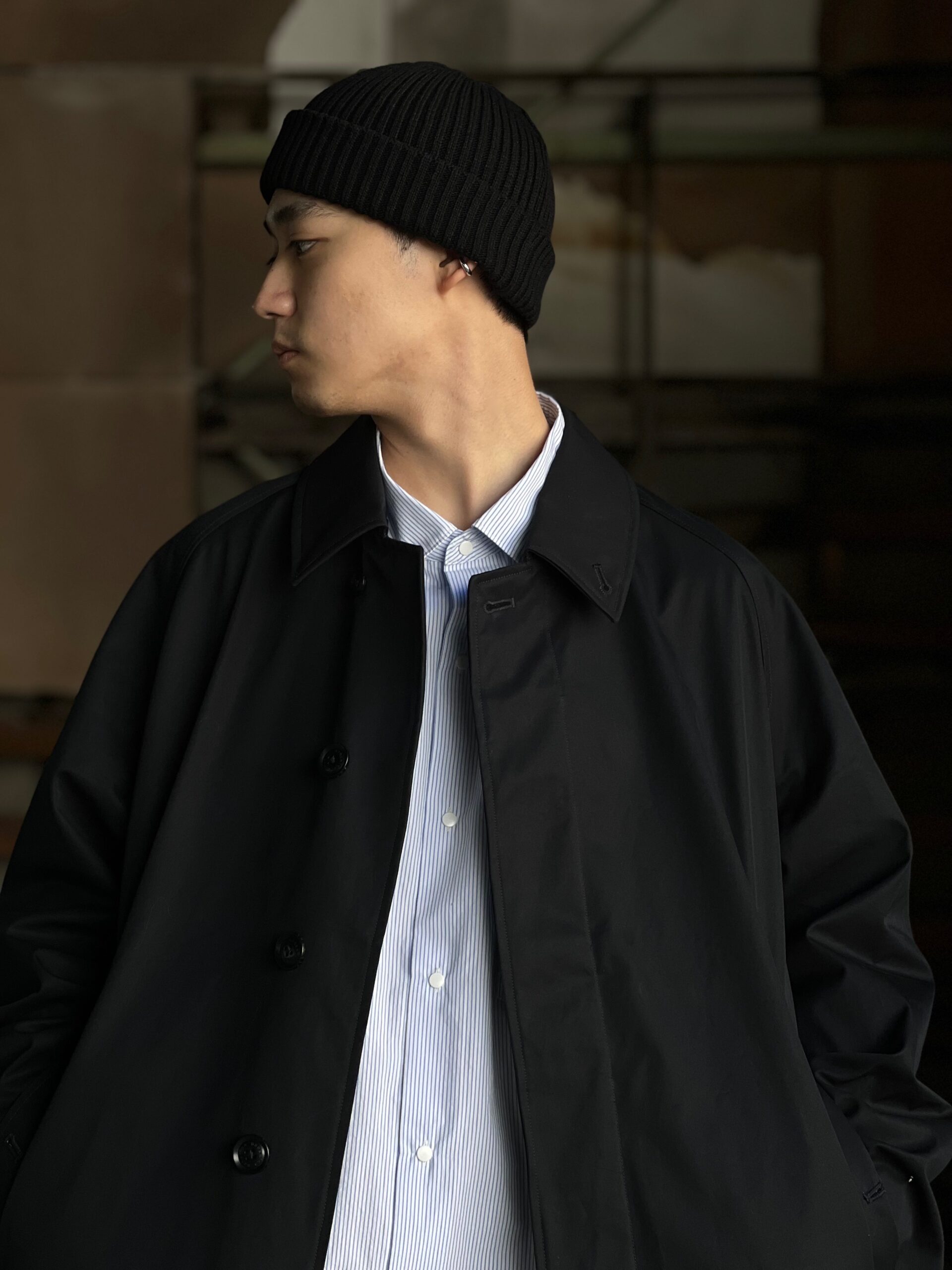 nanamica・CANADA GOOSE】- GORE-TEX Balmacaan Coat ・Everett