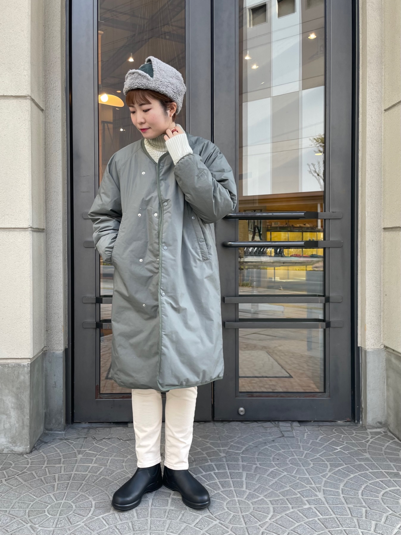 nanamica Reversible Down Coat リバーシブル　ダウンリバーシブルダウンコート