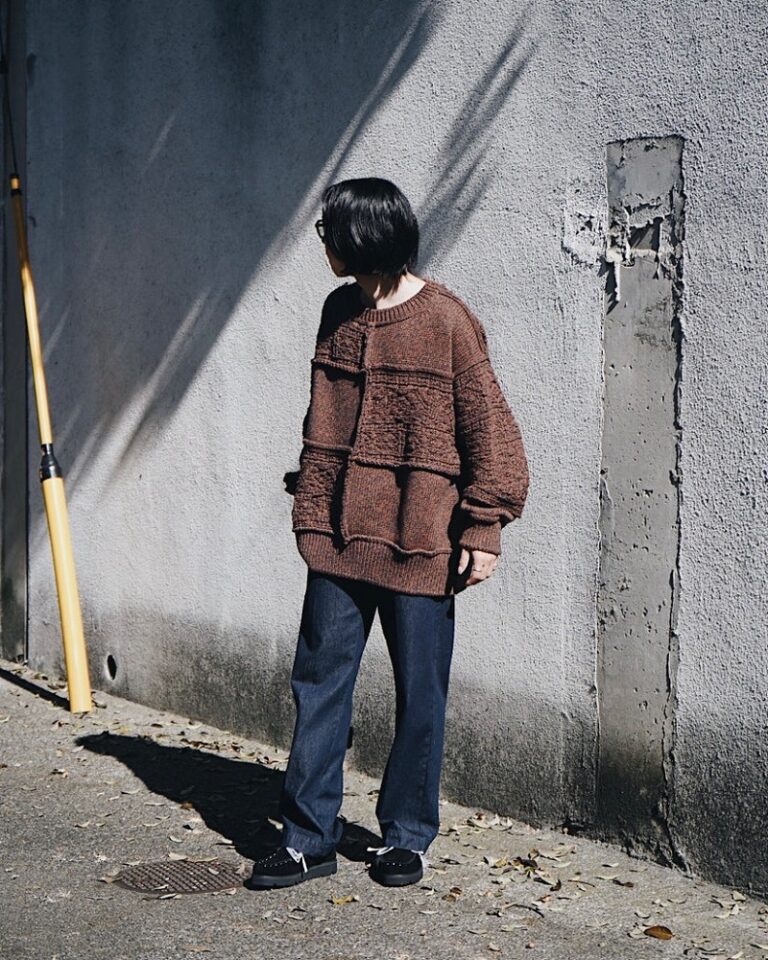 Alden™ | Patchwork Knit Sweater main image 0