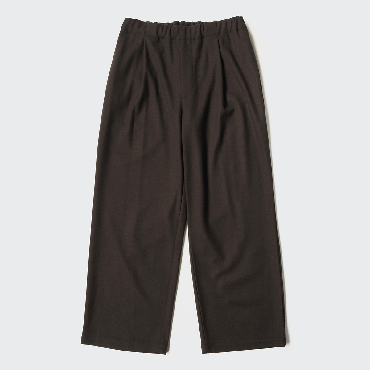 WEWILL ウィーウィル PAJAMA TROUSERS パンツ ブラウン h