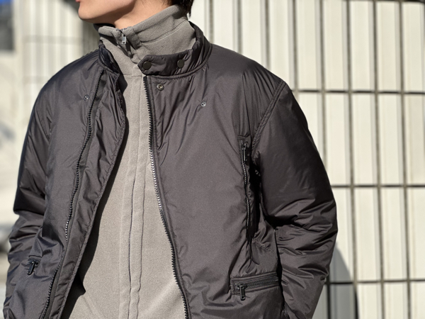 この時期のオススメのひとつ、フリースジャケット。「MR.OLIVE