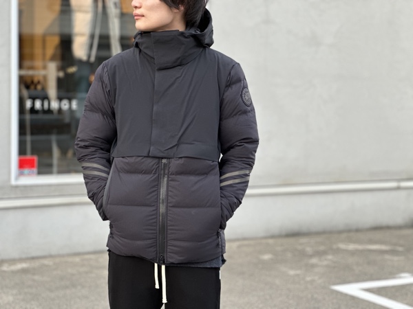 CANADAGOOSE カナダグース2733MB HYBRIDGE CW ELEMENT JACKET BLACK LABEL 通販