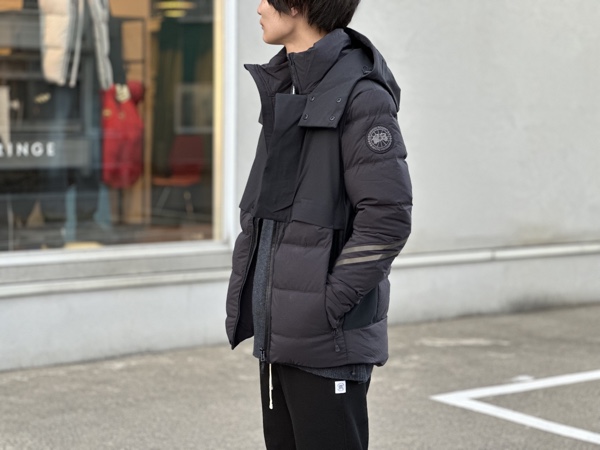 CANADAGOOSE カナダグース2733MB HYBRIDGE CW ELEMENT JACKET BLACK LABEL 通販