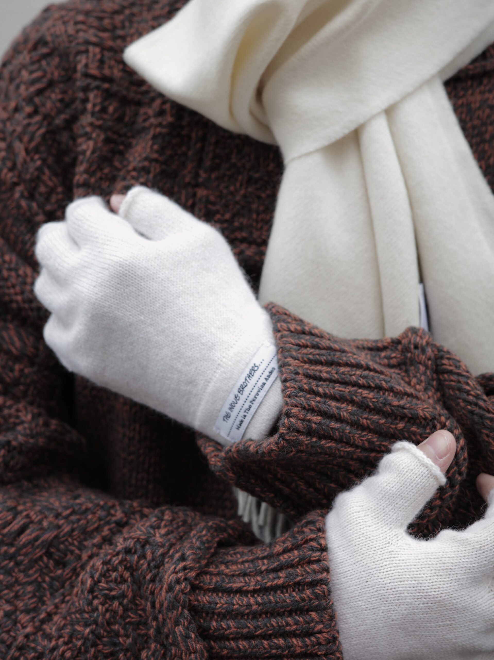 Name.】PATCHWORK KNIT SWEATER | CIENTO BLOG