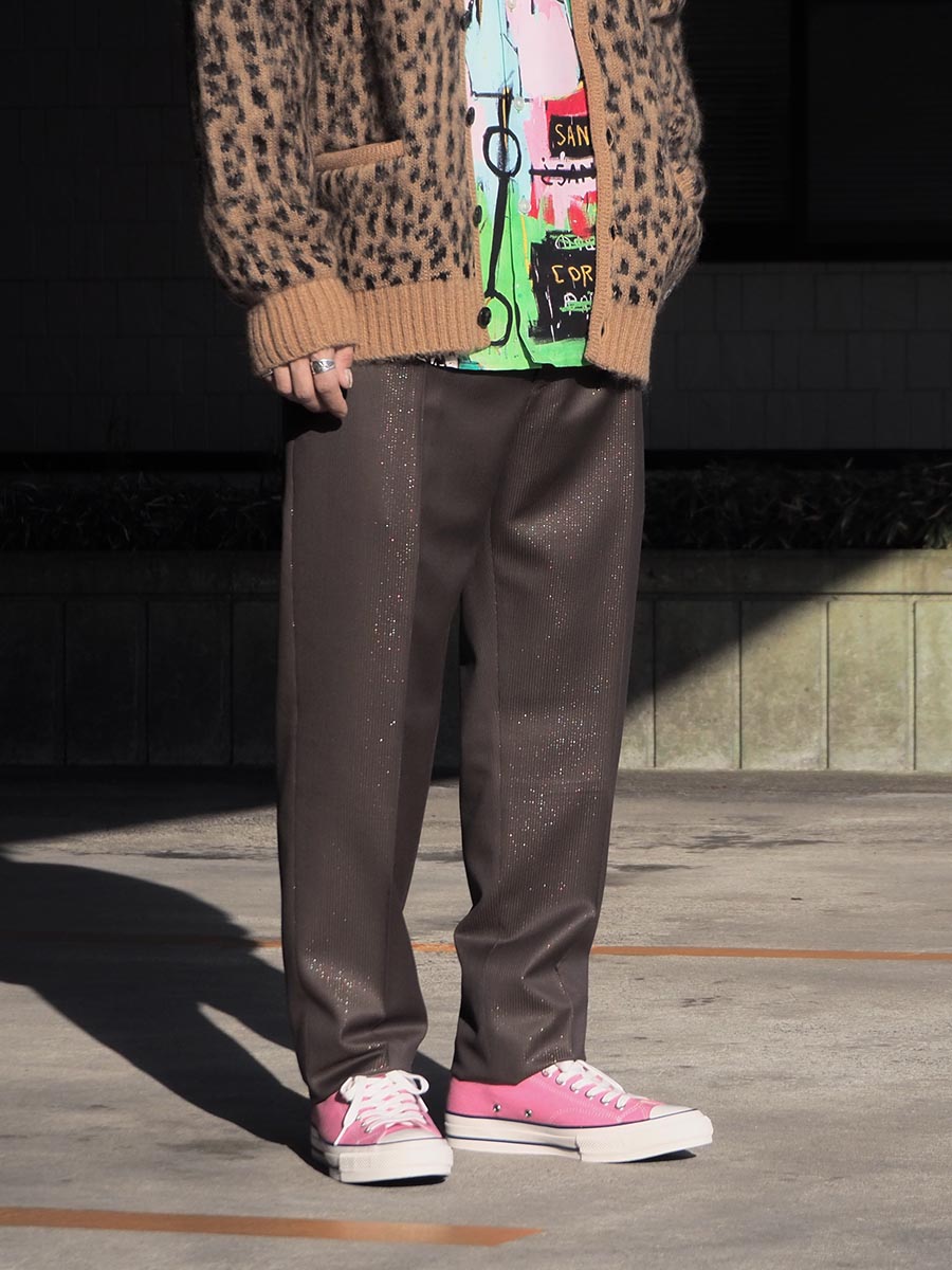 ワコマリア　スラックス　金ラメ　TYPE1 WACKO MARIA】 幅広い世代から支持され続けるワコマリアのスラックス