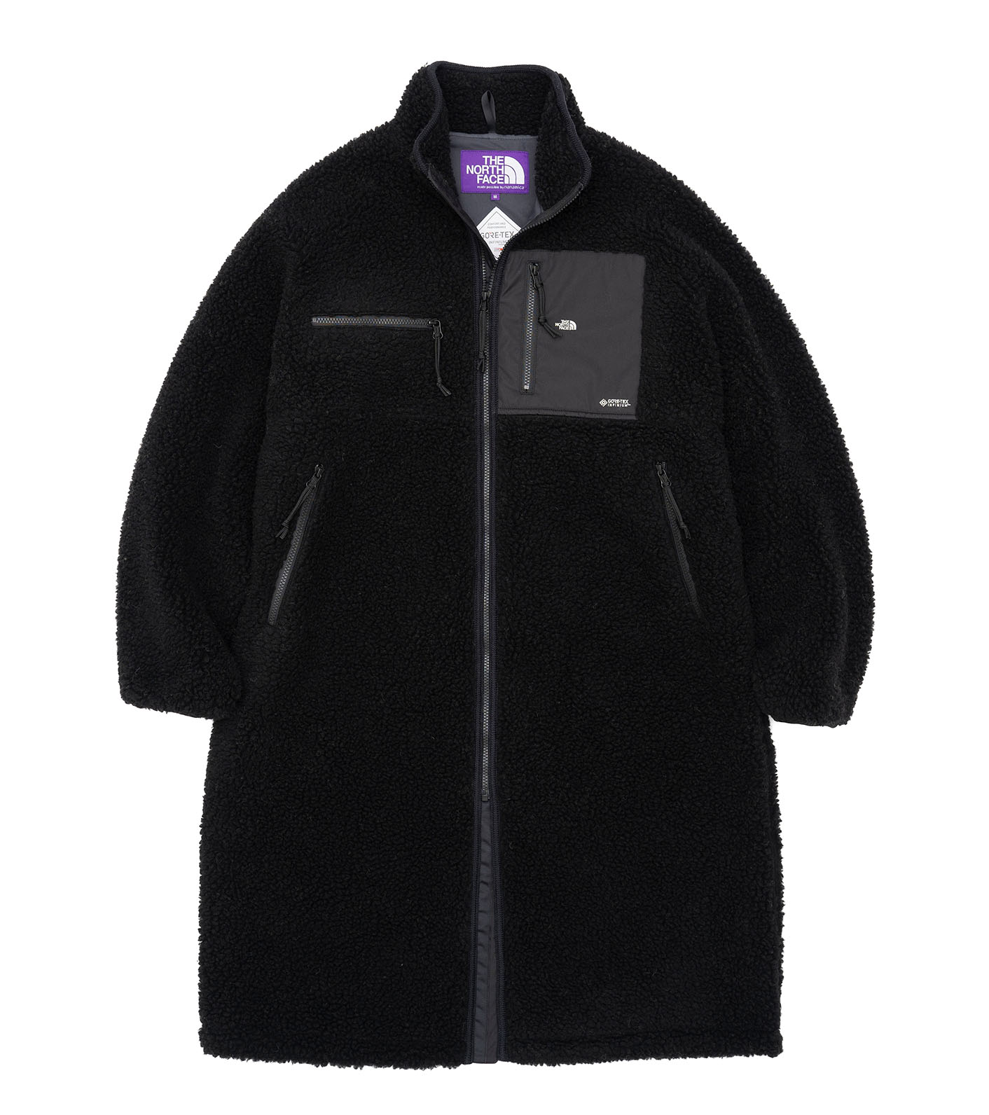 Wool Boa Fleece Field Coat THE NORTH FACE PURPLE LABEL