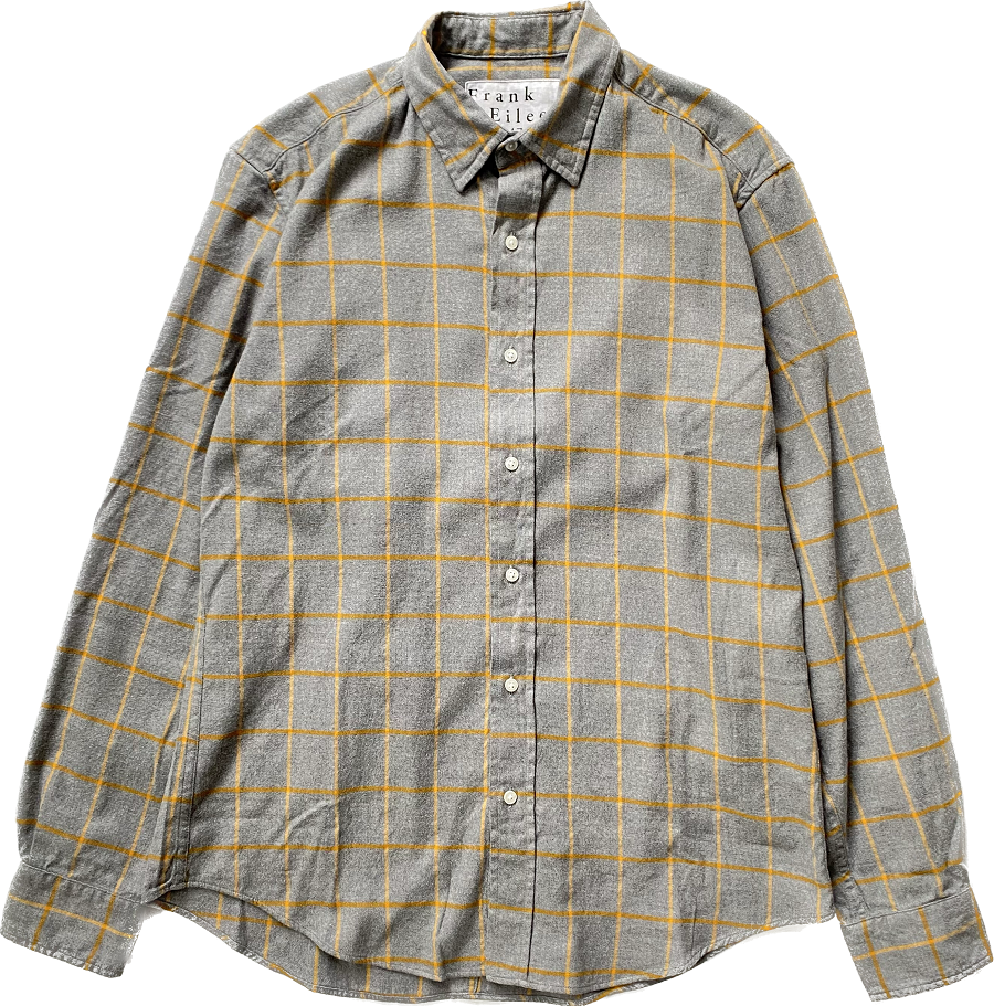 nonnative ノンネイティブ RANCHER SHIRT JACKET CW TWIL OMBRE PLAID CEMENT NN-SJ4201 a