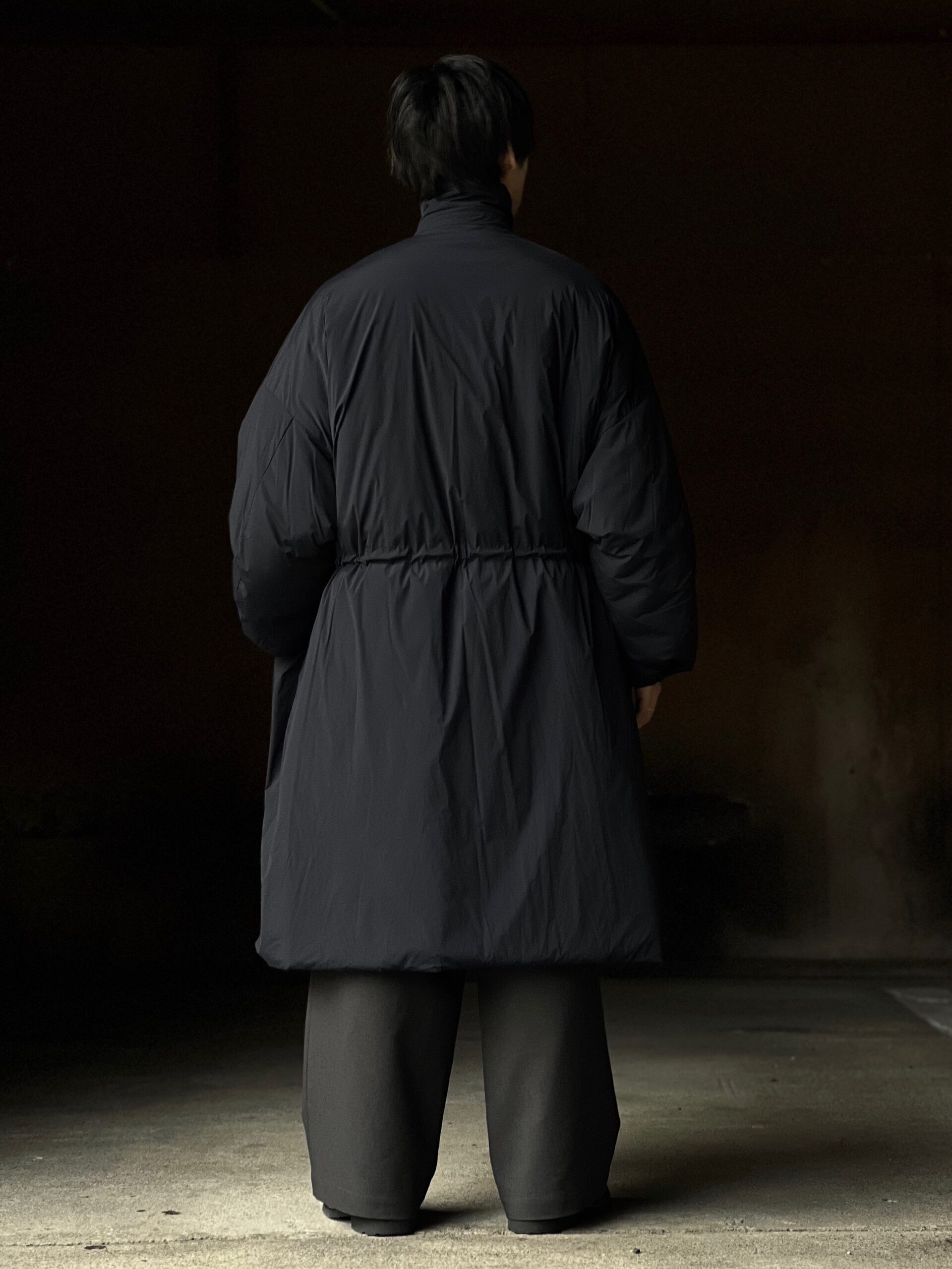 新品 24AW N.HOOLYWOOD バルマカーンコート 黒38 N.HOOLYWOOD COMPILE フェイクレザー バルマカーンコート 36