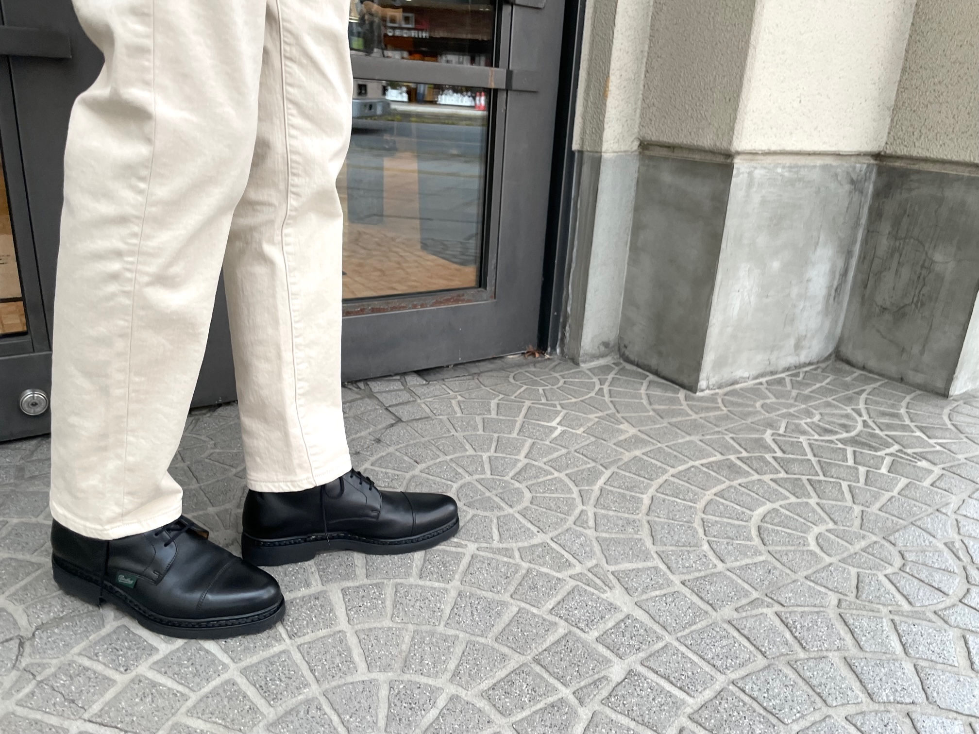パラブーツ着